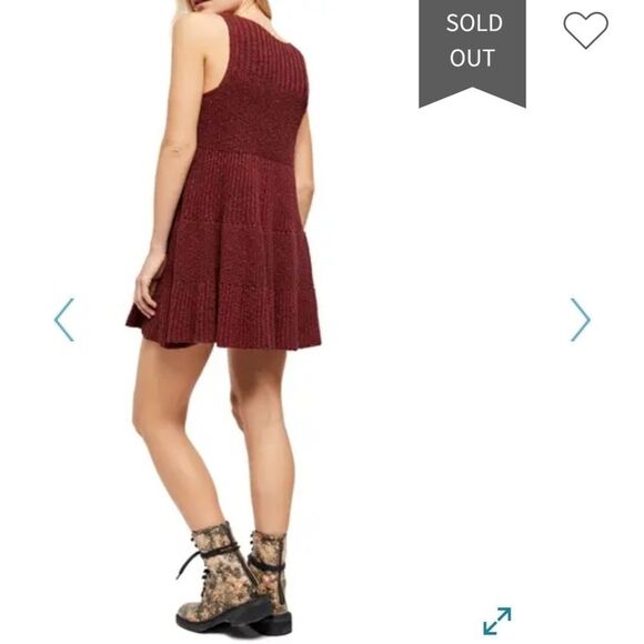 Free people waterfall ruffle sleeveless dr… - Picture 6 of 9